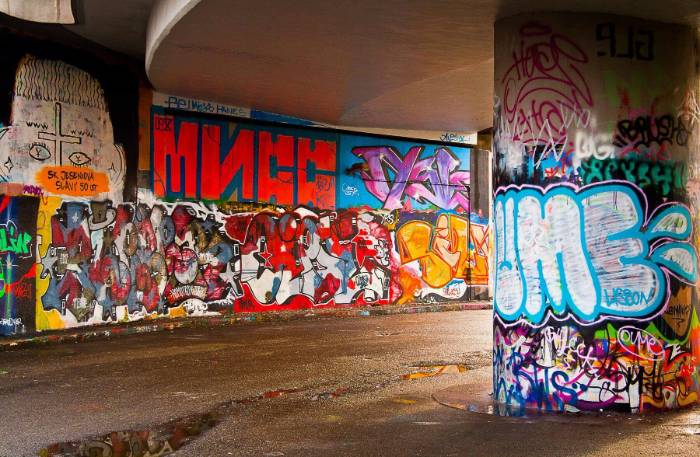 Laneway, same-day clean Graffiti removal by dustless blasting in Western Australia