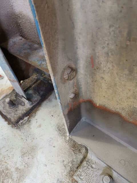 Prepped and primed Fabricated steel blasted to clean metal and primed in a Perth workshop